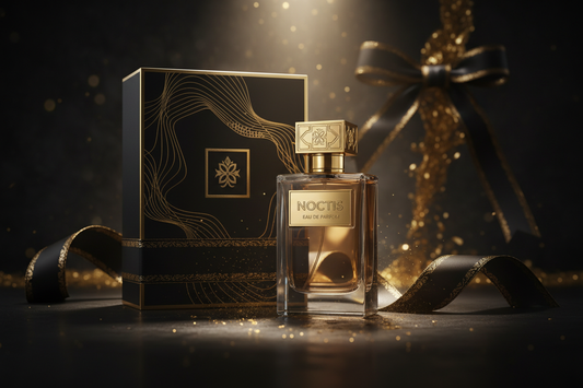 Luxuriöser Pheromone Parfüm Flakon als Geschenk für Männer – Alpha Noir Homme von Passionaty